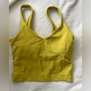Lululemon align tank top in Lime colour size 0